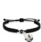 Jifu Personalisiertes Projektions-Armband mit Foto im Stein - Maßgeschneidertes Armband für Damen und Herren (Black BK, One Size)
