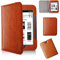 Étui pour liseuse Barnes and Noble Nook Simple Touch GlowLight en cuir PU pour Nook 2 (modèle : BNRV300)/ Nook 3 (modèle : BNRV350)/Nook 4 (modèle : BNRV500) étui (marron)