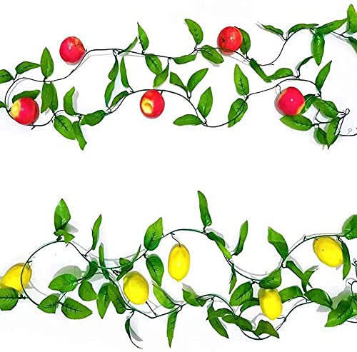 HUFFA Sukka Dekoration Etrog Sukkot Dekorationen Seil Früchte Girlande