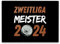 St. Pauli Meisterschale Schneidebrett in 39x28cm mit Spruch Zweitliga Meister 2024 Fußball Trophäe aus Hamburg Gewinner der Reeperbahn Aufstieg Wettbewerb 2024