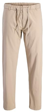 JACK & JONES Jpstkane Rocco Hybrid Jogger, Vajilla, M Hombres