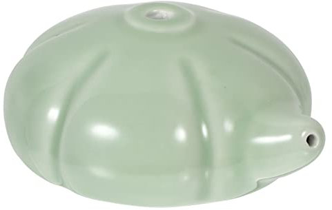 Operitacx Tintentropfen Kalligraphie-Wasserbehälter Wasserschale bemalen Palette Tintenfass Tintenbehälter für Anfänger Tintenwasserbehälter orientalische Kunstversorgung Keramik Green