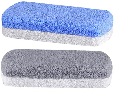 Ipetboom 2stücke Fuß-bimsstein Für Hornhautentfernung Peeling-fußreiniger Zum Entfernen Toter Haut Ferse-feile Pediküre-fußfeile Für Rissige Ferse Fußpflege-werkzeug