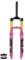 AuroraXQ Forcella MTB 26/27,5/29 Pollici Tubo Dritto Viaggio 160mm, Regolazione del Rimbalzo 1-1/8 XC AM Lega di Magnesio Forcella Ammortizzata a Aria per Bici in Discesa(Viola,26)