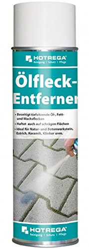 HOTREGA Ölfleck-Entferner 500 ml - gegen Öl Fett und Wachsflecken - aufsprühen & einwirken abspülen