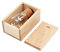 UFARID Driften Flasche USB3.0 Flash-Laufwerk Memory Stick Transparenter USB-Stick mit Holzkiste Werbegeschenke Für Computer, Car-Audio usw. (32GB)