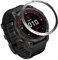 Yikamosi Rostfreier Stahl Lünetten ring Kompatibel mit Garmin Fenix 7X Watch, Bezel Ring Adhesive Cover Anti-Kratz- und Kollisionsschutz für Fenix Watch Accessory,Silber