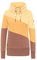 Ragwear RUMIKA Damen Frauen Kapuzenpulli,Kapuzenpullover,Hoodie,Stehkragen,Kapuze,warm,Seitentaschen,Gelb,L