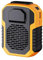MARZIUS Ventilador de cintura USB 4 en 1 con función para exteriores, con clip, collar personal, ventilador de ropa de trabajo, 3 velocidades, fuerte flujo de aire (naranja)