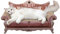 ZAXER - Arbre à chat en carton - Arbre à chat en forme de canapé - Arbre à chat - Arbre à chat - Arbre à chat en carton ondulé - Jouet pour chat - Montage facile - 59 cm x 31 cm x 26 cm