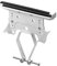 Merveille - Lot de 2 Supports EXO pour Tablette Radiateur 4 à 6 Colonnes avec Robinet Vertical - Fixation sans Perçage - pour Étagère Radiateur de 16 à 26 cm de Large - Fabrication Française