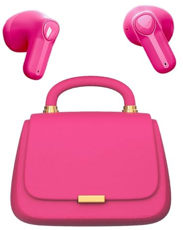 ANCwear Auricolari Bluetooth 5.3, In-Ear con driver da 13 mm per suono premium, 22 ore di autonomia, auricolari True Wireless con custodia mini borsa unica, perfetti per donne e adolescenti alla moda