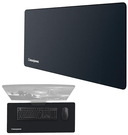 GT OMEGA Omeganomic Mouse Mat with 4mm Thick Cushioning - Medium 90cmx40cm