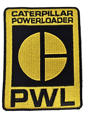 Super6props Aliens Caterpillar Powerloader PWL bestickter Aufnäher zum Aufbügeln (100 mm x 75 mm)