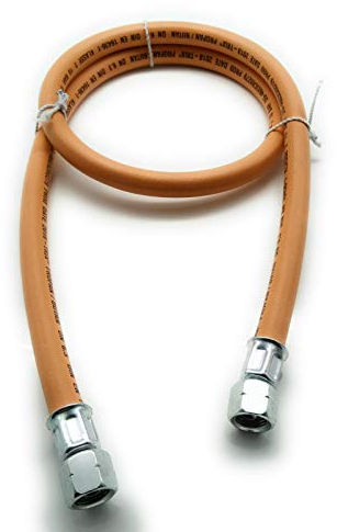 GOK Gasschlauch Propan G 1/4 LH-ÜM x G 1/4 LH-ÜM, Schlauchlänge:2 m
