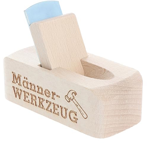 Spruchreif · Flaschenöffner aus Holz mit Gravur · Bierhobel mit Spruch · perfektes Männergeschenk (Männerwerkzeug)