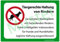 Landkaufhaus Mayer Weide Warnschild *Tiergerechte Haltung von Rindern* 29 x 21cm, Warnschild,Weidezaun,Weidegebiet,