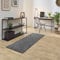 Carpet Studio Ohio Teppich Läufer 67x180cm, Weicher Kurzflor Teppich Läufer Flur, Schlaffzimmer, Wohnzimmer & Küche, Pflegeleicht, Geruchsneutral - Dunkelgrau