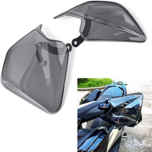 Motorrad Handschutz, Auzkong Bremse Kupplung Handguards ABS Handschutzschild für YAMA-HA NMAX 125/150 / 155 (2015-2018), XMAX 250/300 / 400 (2017-2018), NVX 155 / Aerox 155 (2017-2018) 1 Paar
