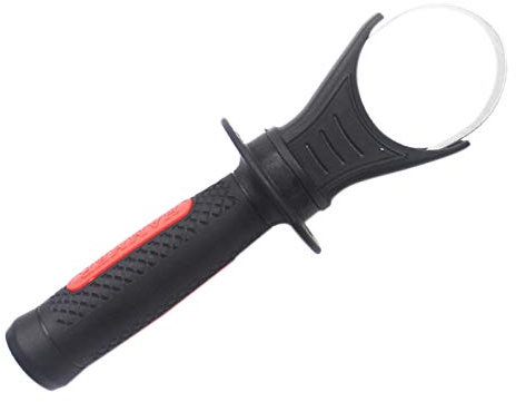 Fanuse Marteau Perceuse PoignéE en Plastique C？Té Avant Auxiliaire PoignéE pour 26 Outils Perceuse Remplacement en Plastique C？Té PoignéE