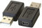 TLONiX USB Macho a Mini USB Hembra Adaptador USB Hembra a Mini USB 2.0 Hembra