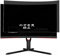 VacFun Antiespias Protector de Pantalla, compatible con AOC CQ27G3SU 27 Monitor, Screen Protector Película Protectora (Not Cristal Templado) NuevaVersión