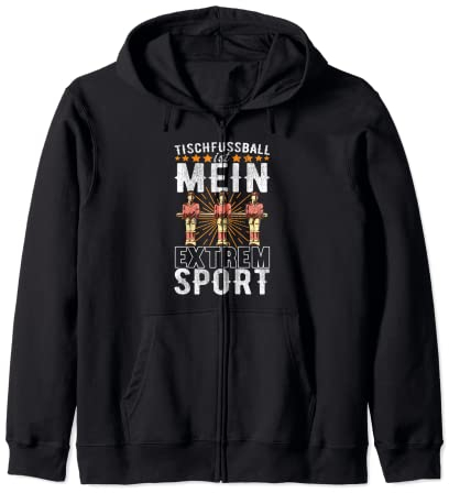 Tischfussball Figuren Trikot Tischkicker Zubehör Kickern Kapuzenjacke