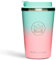 Neon Kactus Insulated Travel Cup | Double Wall Insulated for Hot & Cold Drinks | Reusable Coffee Cup with Lid | Fully Leakproof, Dishwasher Safe, Eco-Friendly | Twist & Shout, 12oz
