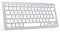 OMOTON Tastiera Bluetooth per Mac OS, Tastiera Wireless Compatta per Macbook pro/air, imac, Mac mini, Mac pro, QWERTY IT-Layout, Argento