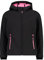 CMP - Softshelljacke für Kinder, Anthrazit-Pink Fluo, 164