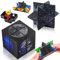 Sternenwürfel Zauberwürfel, 2 in 1 Kugeln Infinity Zauberwürfel Verwandlungswürfel Magische Puzzle Spielzeug für Kinder und Erwachsene (Planet)