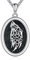 YAFEINI Keltischer Wolf Kette für Herren 925 Sterling Silber Wikinger Nordischer Wolf Anhänger Halskette Schmuck Geschenk