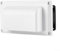 Ventola di scarico laterale da 12 V, 6 W, multiuso, per cappa aspirante e ventilazione, colore bianco