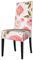 NBRIEU Coprisedia con tazze da tè con rose romantiche stampe shabby chic, lavabili, staccabili, elasticizzate