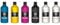 Marabu Acryl Color Big Pack, 6 x 500 ml, cremige Acrylfarbe auf Wasserbasis, schnell trocknend, lichtecht, wasserfest, zum Auftragen mit Pinsel und Schwamm auf Leinwand, Papier und Holz