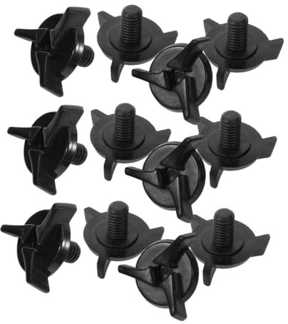 WEKADRIN 12stücke Teiliges Helm-Schrauben Für Motorradhelm Visierschrauben Helmzubehör Für Reparatur Und Austausch Clipbefestigung Ersatzschrauben Für Sonnenblende
