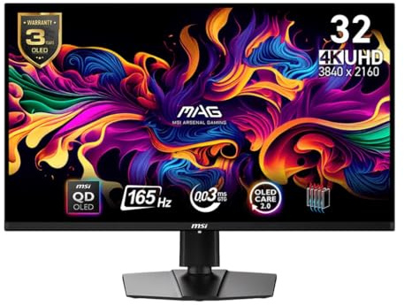 MSI MAG 321UPDE・OLED-Monitor・Gaming・81.3 cm (32) (9S6-3DD39T-029)