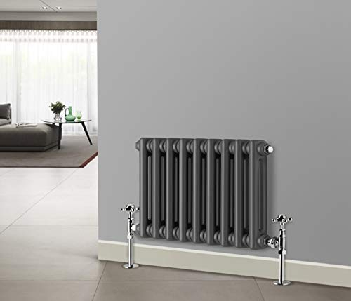 NRG 300 x 425mm Traditional 2 Column Radiators Horizontal Central Heating Cast Iron Rads