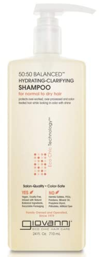 Giovanni Cosmetics 50:50 Balanced Hydrating-Clarifying Shampoo, 24 Oz