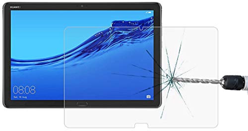 Cqu Replacement Screen Film, 0.26mm 9H Surface Hardness Explosion-proof Tablet PC Tempered Glass Film Screen Protector for Huawei MediaPad M5 lite 10.1 inch
