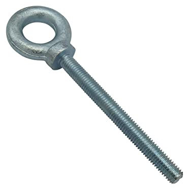 M16 Long Shank Dynamo Eye Bolt Zinc Plated