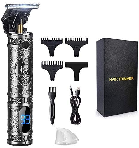Suttik Hair Clippers for Men, Beard Trimmer, Zero Gapped T-Blade Trimmers Clipper for Hair Cutting, Cordless Professional Barber, Liners Clipper Haircut
