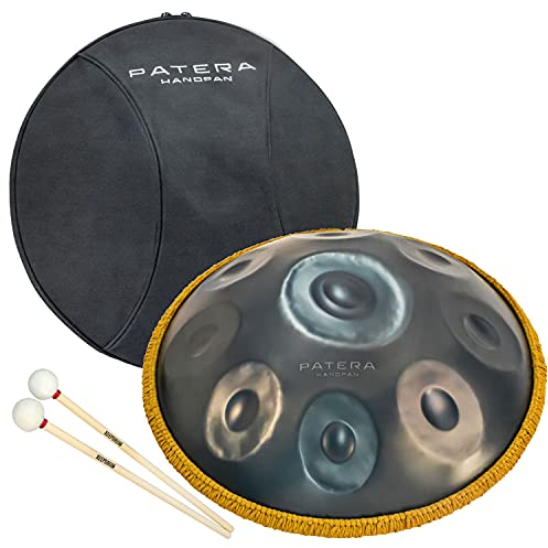 Patera HPCM-1 Handpan Patera C#-Minor + keepdrum Schlägel