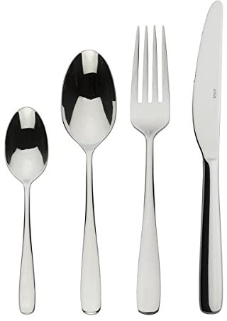 Elia International RALTO 24G Cutlery Set, Stainless Steel, Silver