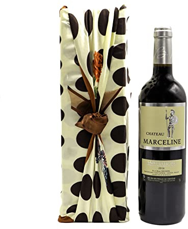 Coffret bois cadeau Saint-Estèphe - vin rouge Bordeaux AOC Saint-Estèphe 2020 - Cru Artisan - bel emballage prêt à offrir