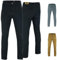 BULLDT Motorradhose Motorradjeans 100% Aramid Motorrad Chino Hose Futter aus kevlarstoff mit Protektoren Schwarz - 32W / 34L