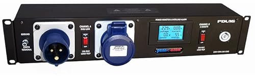 19 Inch Racking, Rack Power, 16A Rack Mount PDU powerCon Sockets PDU16-PC, Power Strips - PDU16-PC
