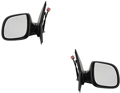 Johns, passend für VW Transporter Außenspiegel T6 04/15- Set links & rechts, schwarz