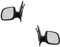 Johns, passend für VW Transporter Außenspiegel T6 04/15- Set links & rechts, schwarz