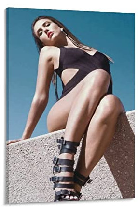 Berühmte Schauspielerin Jessica Alba Poster Druck Kunst Wandbild Leinwand Poster Moderne Schlafzimmer Dekor 20 x 30 cm